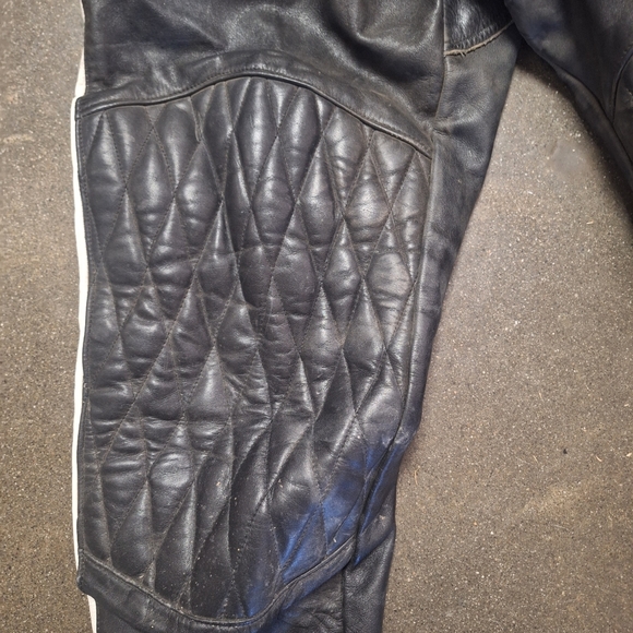 Kawasaki vintage leather motocross pants - Picture 4 of 12